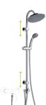 set colonna + soffione + doccia + deviatore + scorrevole + flessibili - Edil Casa | Arredo bagno Termoarredi, Design di interni